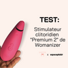 Test : le stimulateur clitoridien « Womanizer Premium 2 »